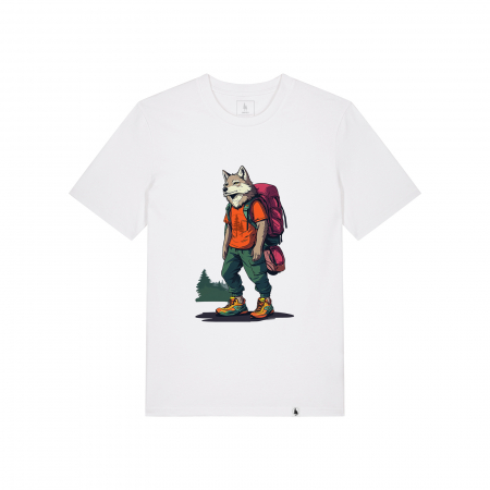 Tricouri - Tricou unisex, Wanderer Wolf