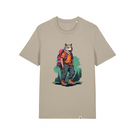 Printate & Gata de livrare - Tricou unisex, S, Nomad Wolf