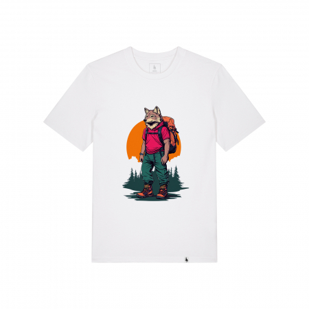 T-shirts - Unisex T-Shirt, Explorer Wolf