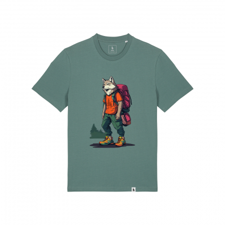 Tricouri - Tricou unisex, Wanderer Wolf