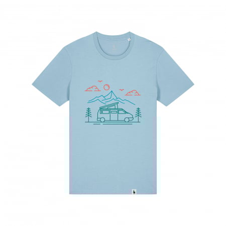 Printate & Gata de livrare - Tricou unisex, mid-light, M, Camper, croială slim