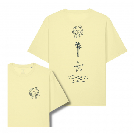 Tricouri - Tricou unisex, relaxed fit, Crab