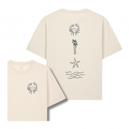 Tricouri - Tricou unisex, relaxed fit, Crab