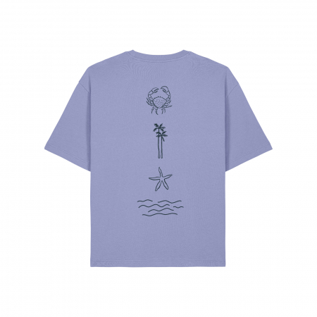 Tricou unisex, relaxed fit, Crab [2]