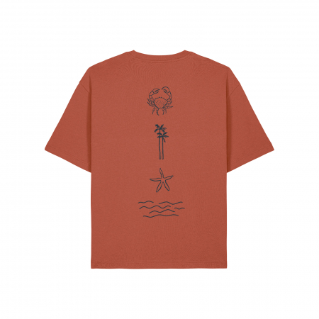 Unisex T-shirt, relaxed fit, Crab [2]
