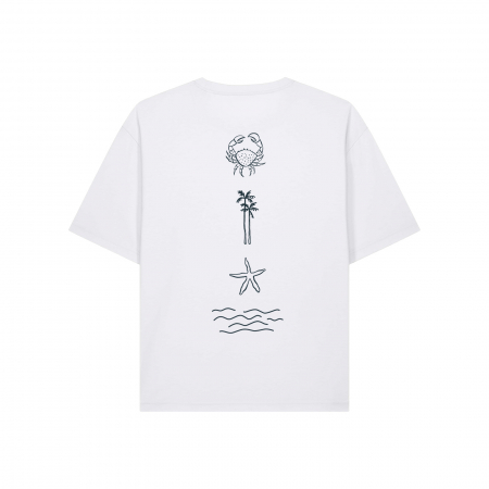 Tricou unisex, relaxed fit, Crab [2]