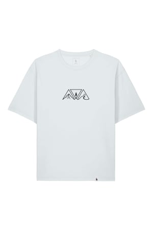 BĂRBAȚI - Tricou unisex Briz, print Nature, relaxed fit