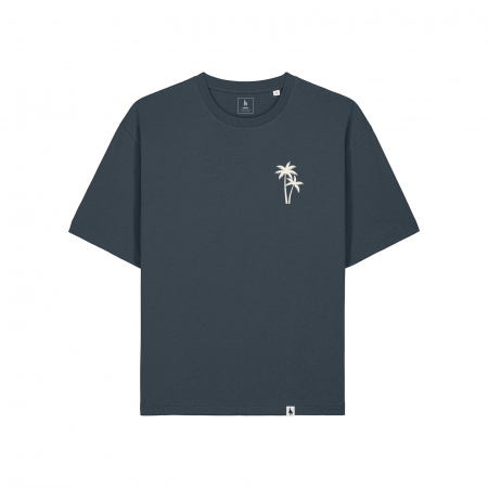 Printate & Gata de livrare - Tricou unisex, XS/M, relaxed fit, Palms