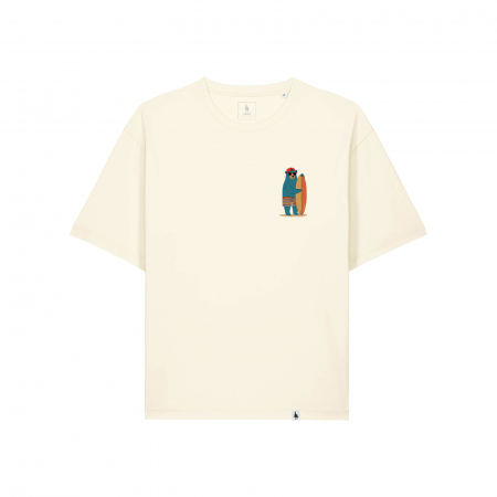 Unisex T-shirt, relaxed fit, Summer time bear [1]