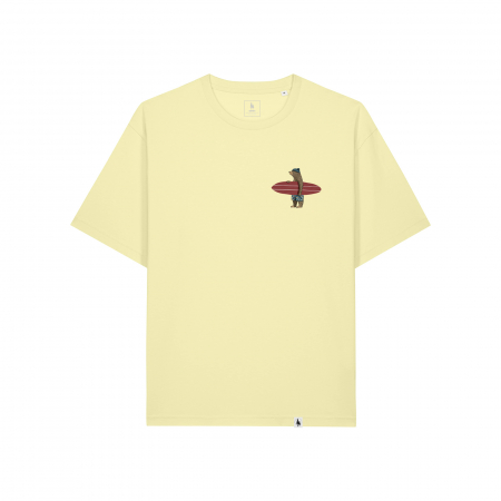 Unisex T-shirt, relaxed fit, Surfer bear [1]