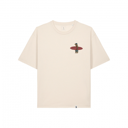 Tricou unisex, relaxed fit, Surfer bear [1]