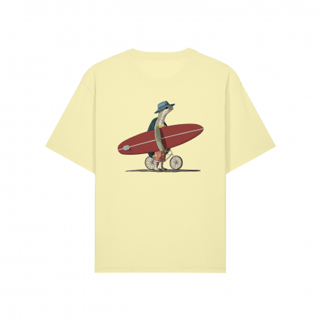Unisex T-shirt, relaxed fit, Turtle surfer [2]