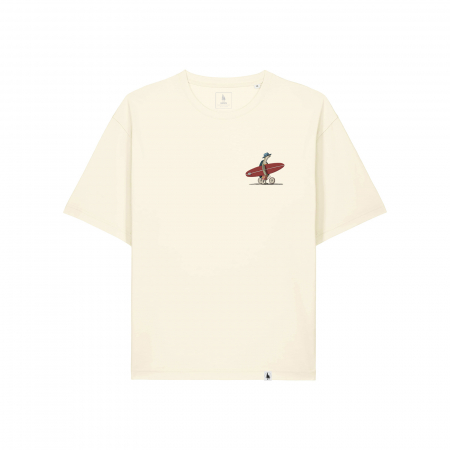 Tricou unisex, XS/S, relaxed fit, Turtle surfer [1]