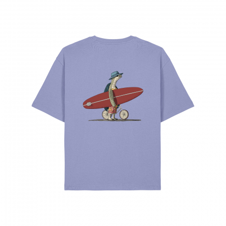Unisex T-shirt, relaxed fit, Turtle surfer [2]