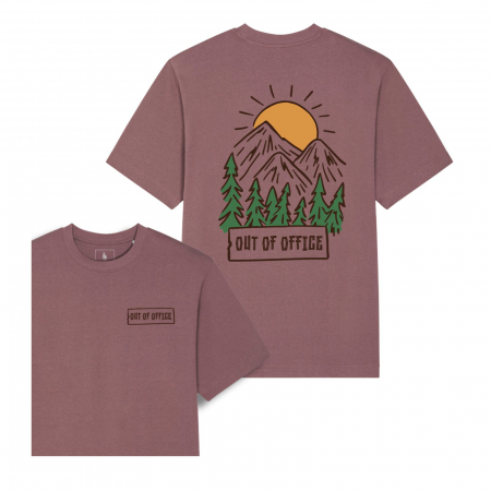 Printate & Gata de livrare - Tricou unisex, XXS/S/L, relaxed fit, heavy cotton, Out of office