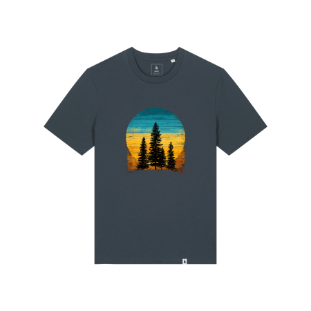 Tricouri - Tricou unisex, Retro Pines