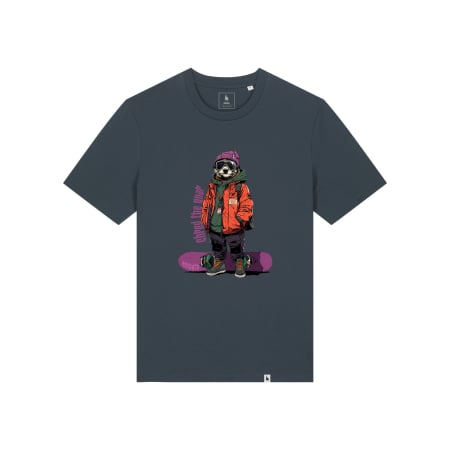 BĂRBAȚI - Tricou unisex, Shred the gnar