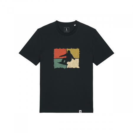 Tricou unisex, Snowboard flag