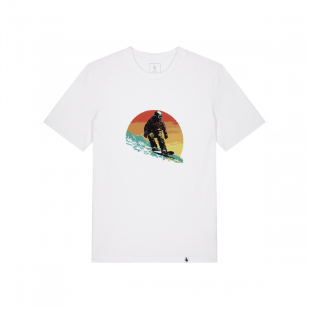 Tricou unisex, Snowboarder [0]