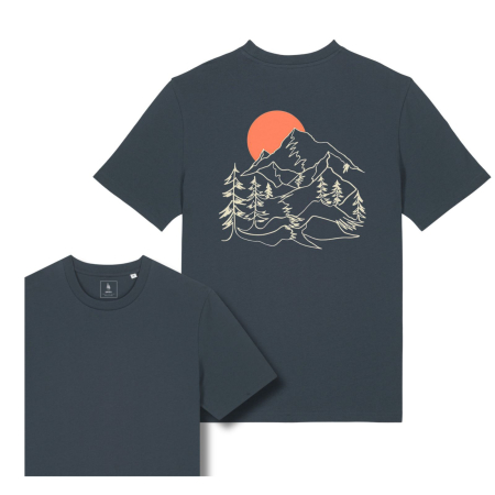 Tricou unisex, Sunset Peaks [0]