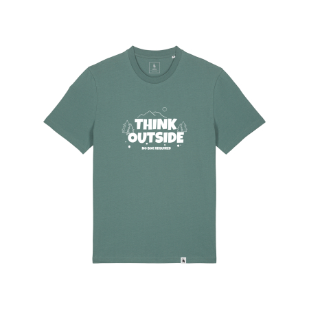 Tricou unisex, Think Outside [0]