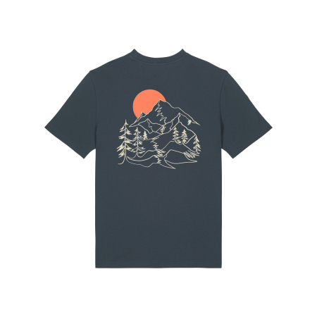 Tricou unisex, Sunset Peaks [1]