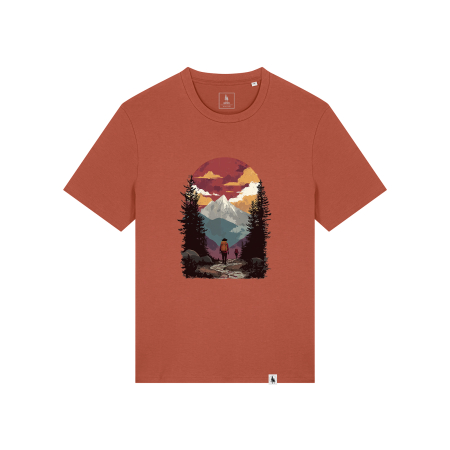 FALL COLLECTION - Tricou unisex, Wanderer Couple