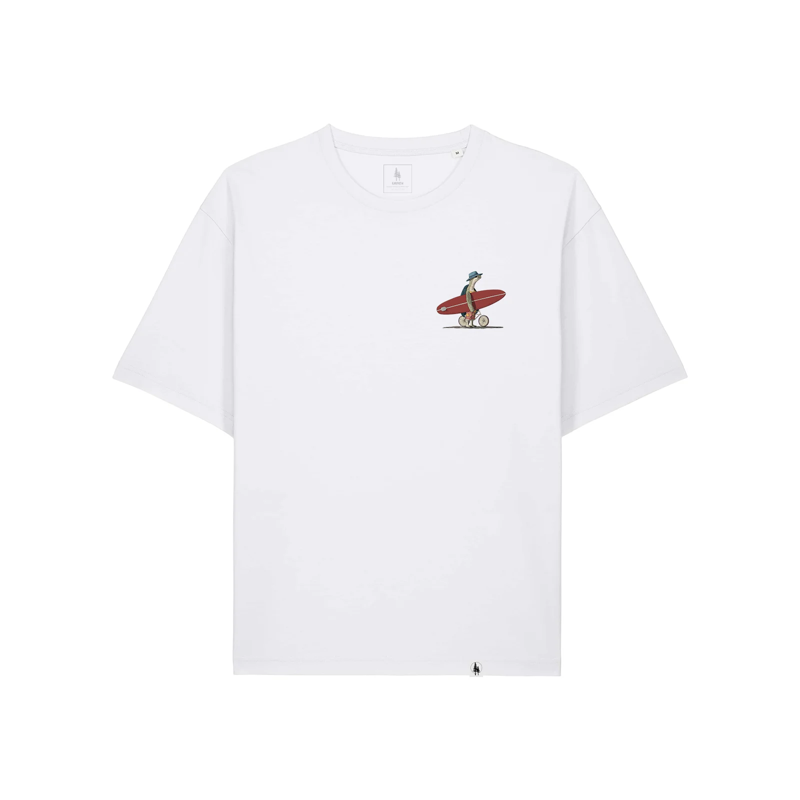 Tricou unisex, XS/S, relaxed fit, Turtle surfer [1]