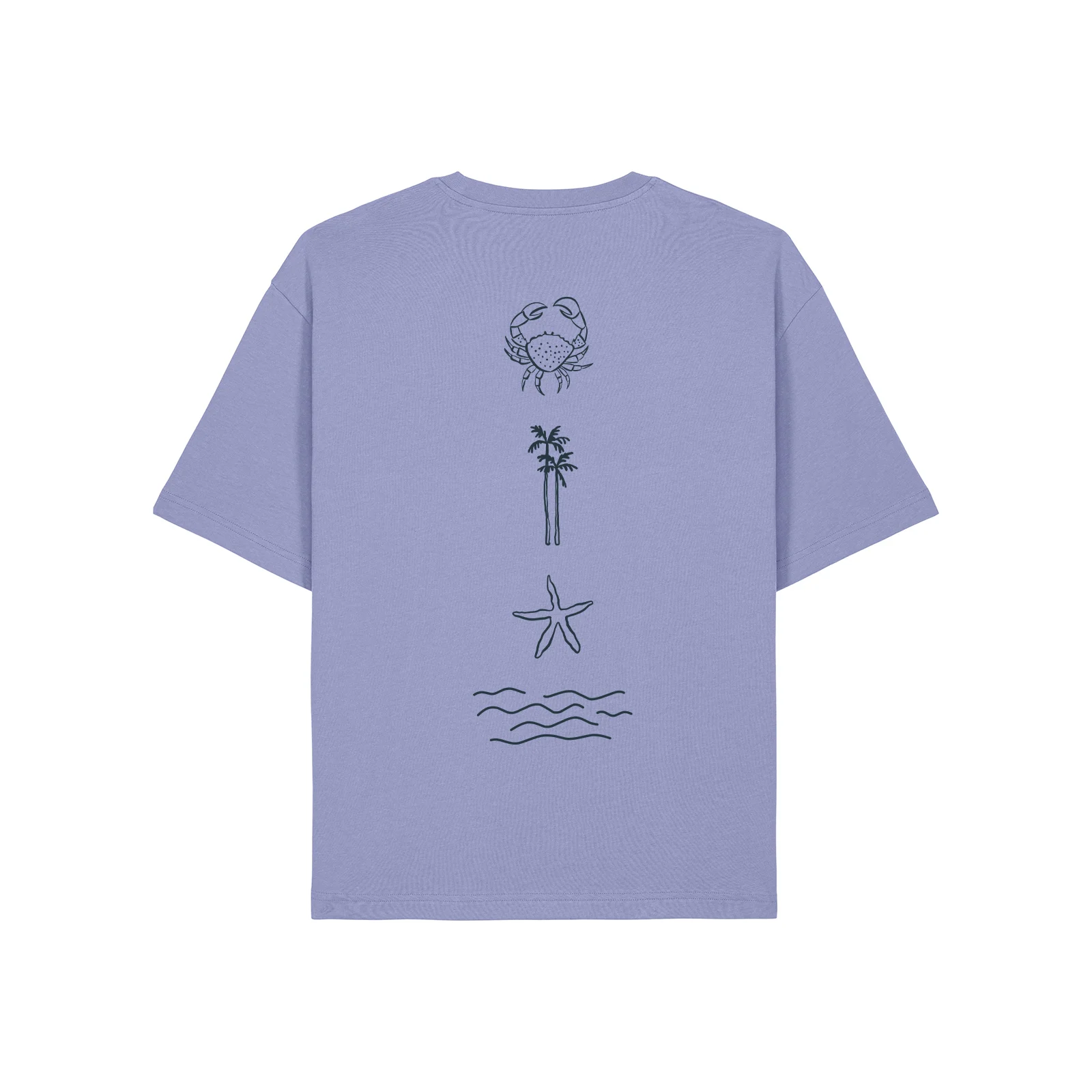 Tricou unisex, XXS/XS/S, relaxed fit, Crab [1]