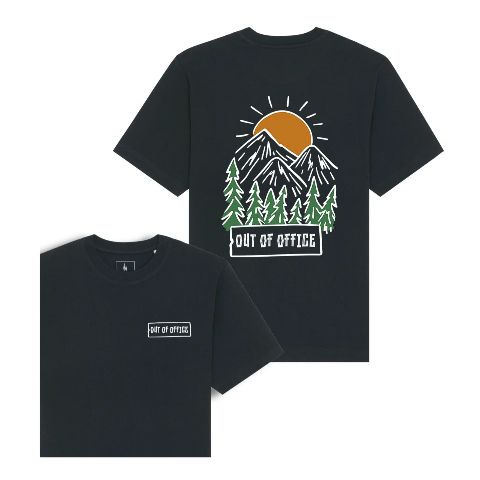 Tricou unisex, XXS/S/M/L, relaxed fit, heavy cotton, Out of office [0]