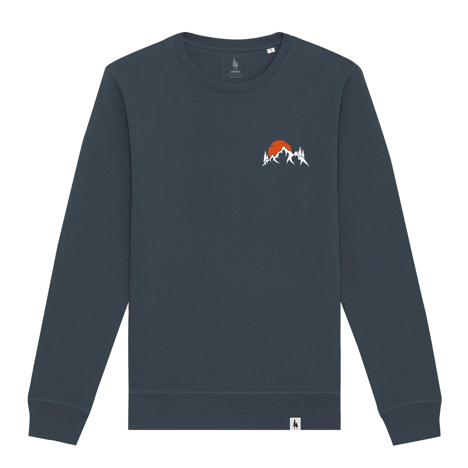 Bluza unisex, Alpine Glow India Ink Grey, L