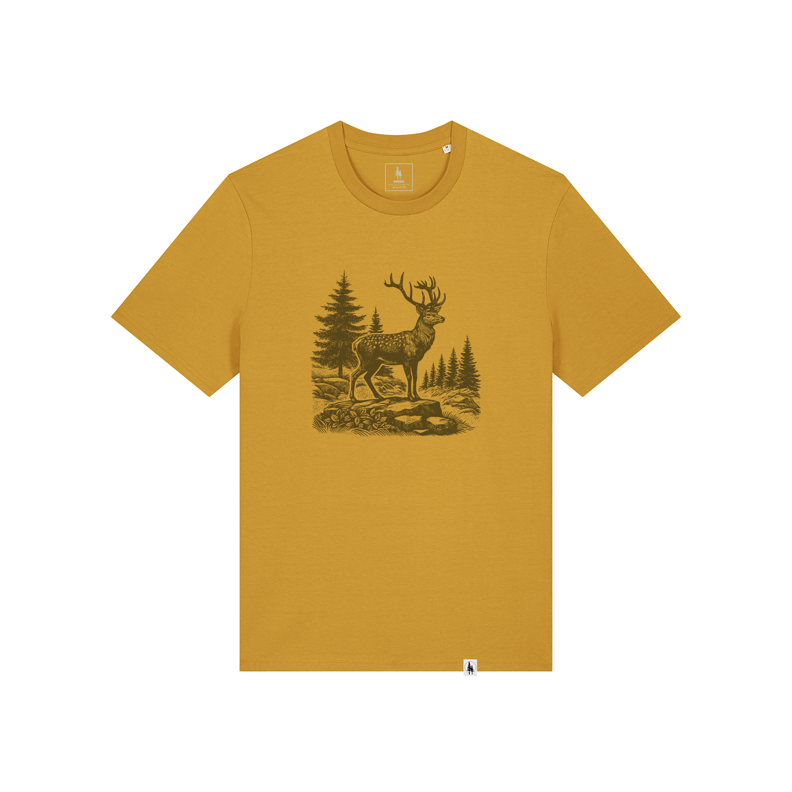 Tricou unisex, Noble Stag L, Ochre