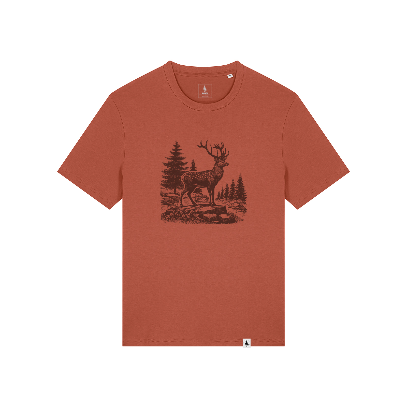 Tricou unisex, Noble Stag S, Heritage Brown