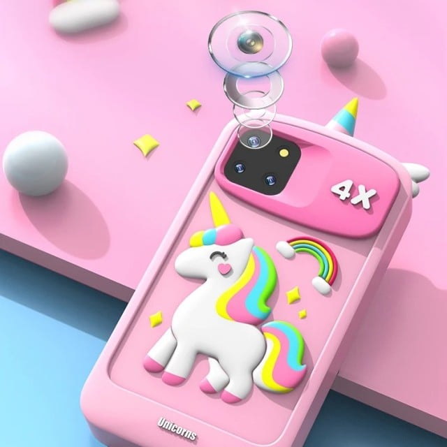 Camera duala smartphone copii - perfect pentru a face selfie.