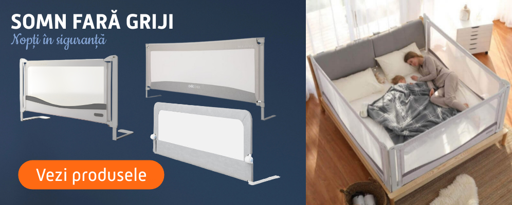 banner cu diferite bariere de pat de la empria cu trimitere catre categoria de bariere de pat pentru copii