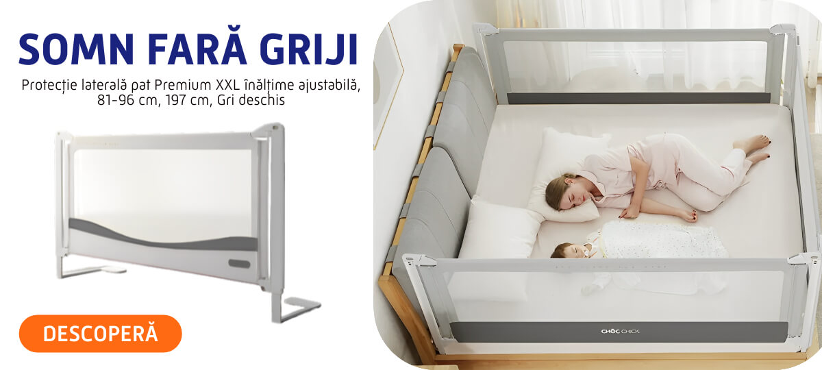 banner cu trimitere catre bariera de pat XXL pentru copii