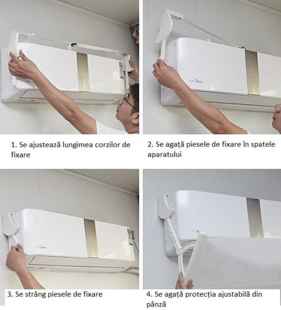 Instructiuni instalare deflector alb