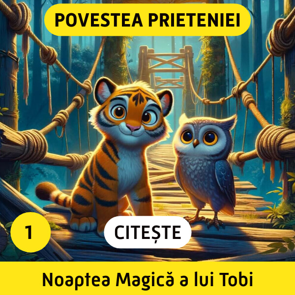 povestea prieteniei- noaptea magica a lui tobi si lumi, cum s-au cunoscut si imprietenit