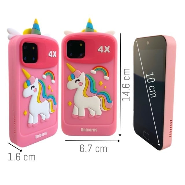 ​​​​​​Dimensiuni smartphone pentru copii_jucarie educationala_roz_Empria