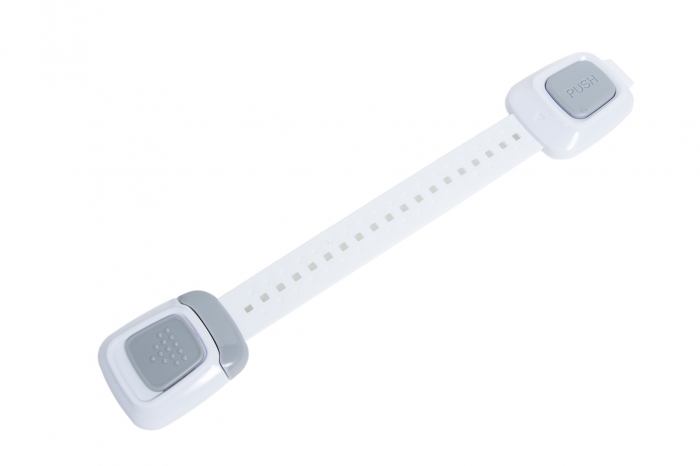 Set cu incuietoare dubla pentru usi si sertare gri, 25 cm_Empria [5]