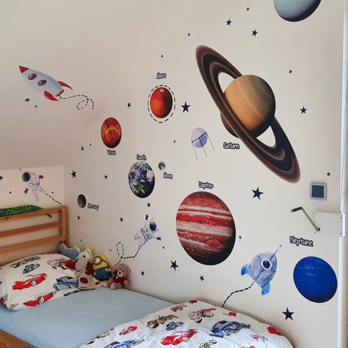 Autocolante pentru perete - Univers, N.1. [4]