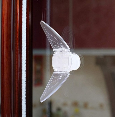 Blocator usi si geamuri glisante caini, pisici, copii, siguranta blocare, Empria, 17 x 6 x 0.5 cm, Transparent [9]