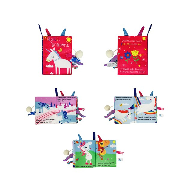Cartea Senzoriala Empria pentru Bebelusi - O Calatorie Colorata in Lumea Descoperirilor, Unicorn [3]