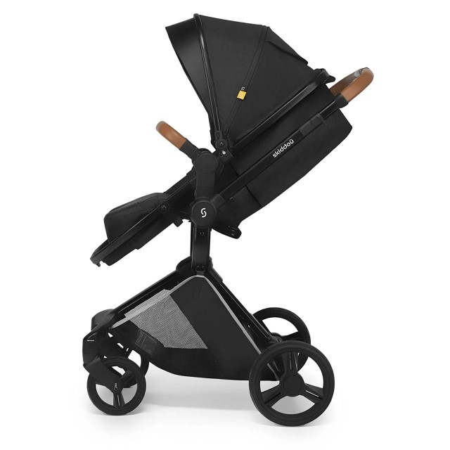 PRODUS RESIGILAT - Carucior transformabil 2 in 1 Skiddou Nasjo Normandic Dream, Negru [11]
