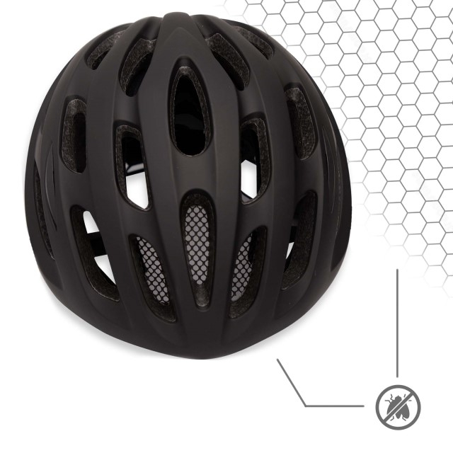 Casca bicicleta adulti, dimensiune reglabila 54-59 cm, model Empire, Negru [4]