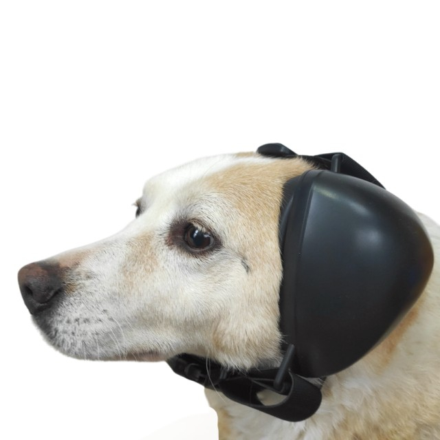Casti antifonice pentru catei, protectie auz animale, dimensiune L, Negru [18]