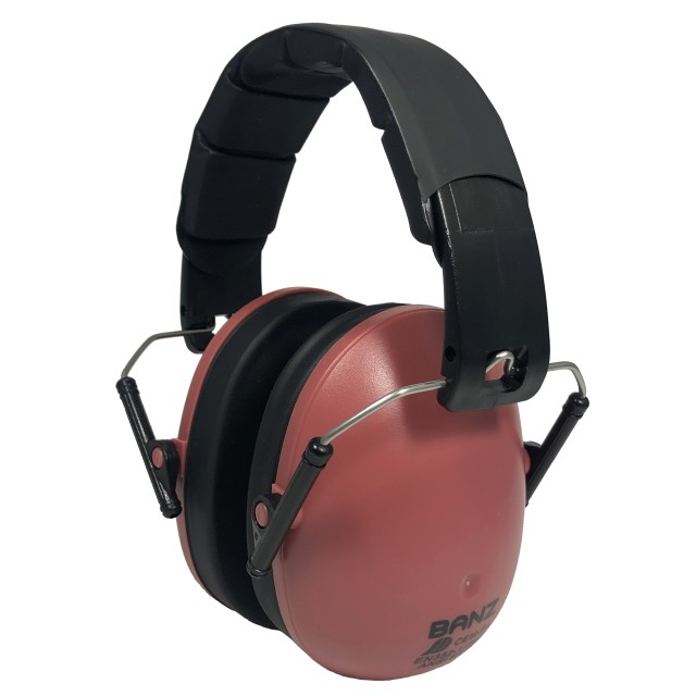 Casti antifonice pentru copii, Banz Bubzee, 3-10 ani, Maroon