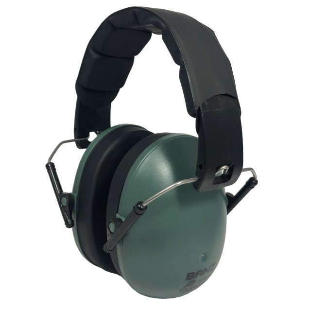 Casti antifonice pentru copii, Banz Bubzee, 3-10 ani, Dark Green