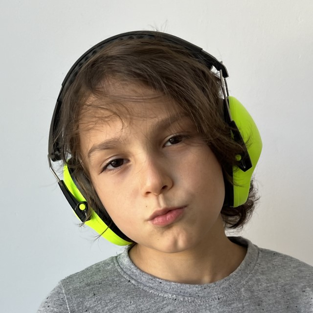Casti antifonice pentru copii Vivid Slim, model ajustabil, Empria, Diverse culori [5]