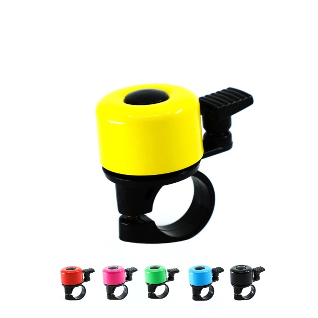 Clopotel pentru bicicleta, sonerie din aluminiu si plastic rezistent, Diverse culori [4]